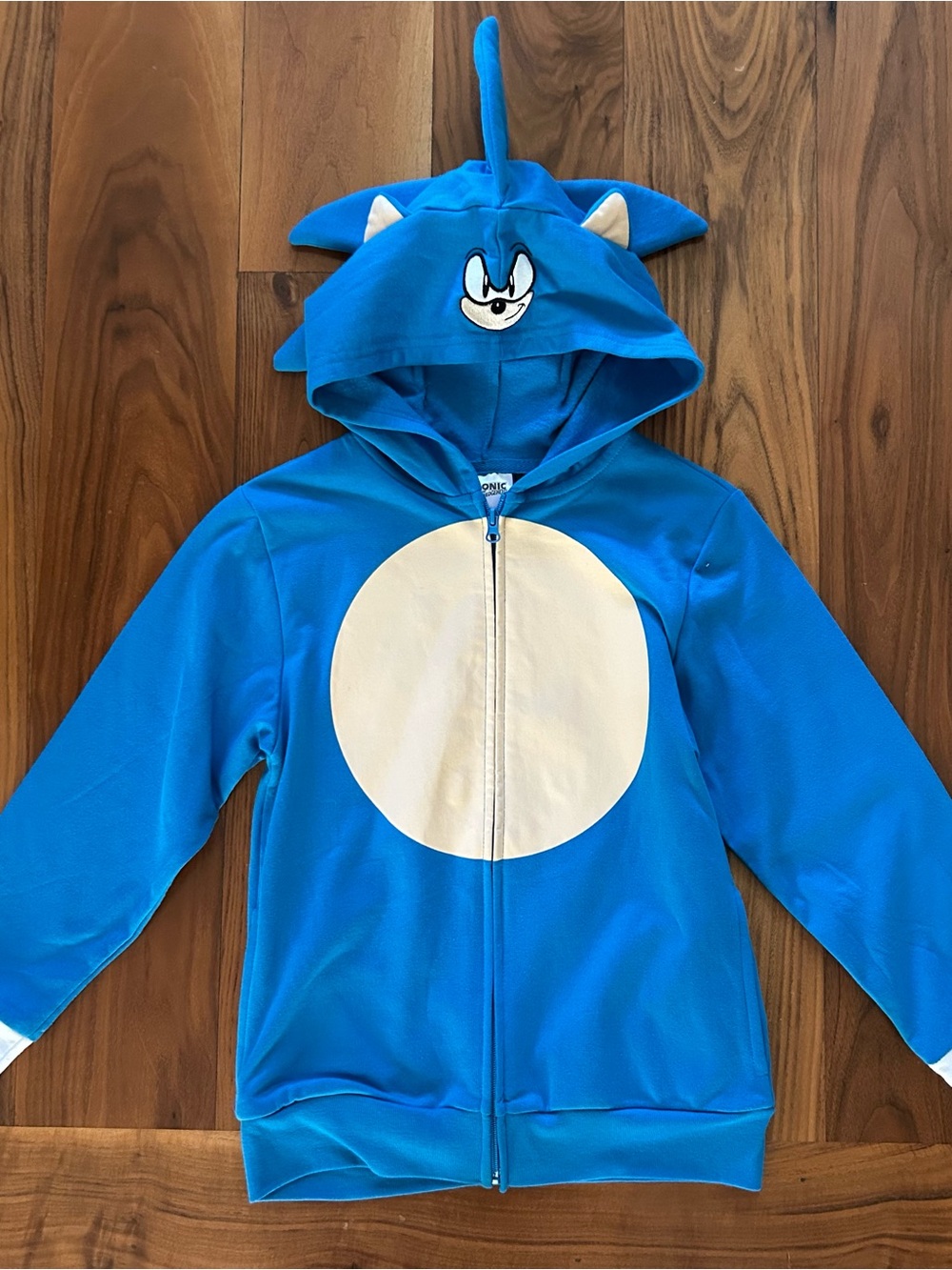 Blue Kids Hoodie Jacket - Sonic the Hedgehog